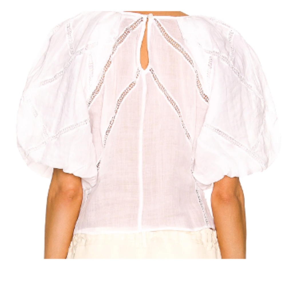 Spring-Perfect Lace Top [Frame, Like New, M] - Picture 7 of 7
